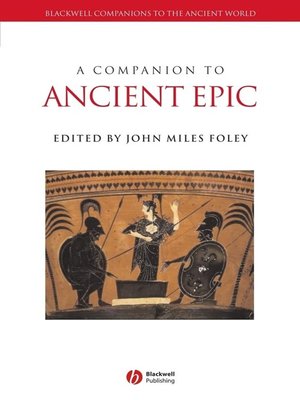 cover image of A Companion to Ancient Epic